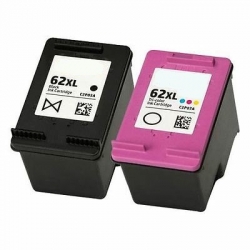 komplet tuszy HP 62XL zamienniki do HP ENVY 5540, 5640, 5646, 5660